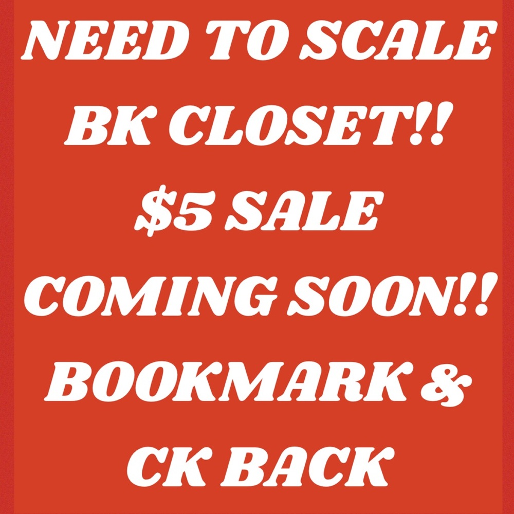 $5 SALE